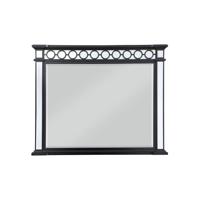 Varian II - Mirror - Mirrored, Black & Sliver