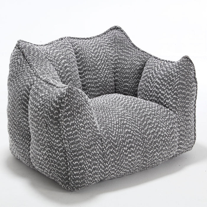 Comfortable Chenille Sofa Chairs With Highly Resilient Foam For Living Rooms And Bedrooms