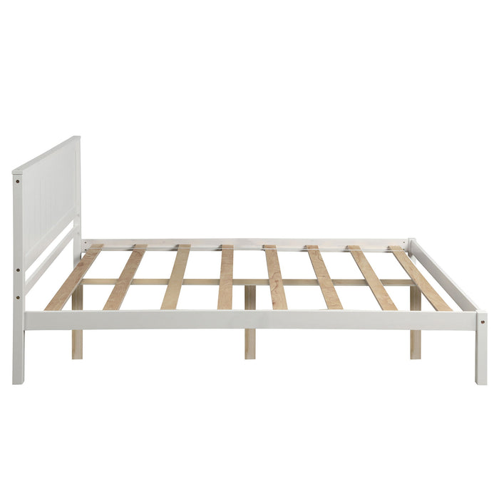 Platform Bed Frame With Headboard