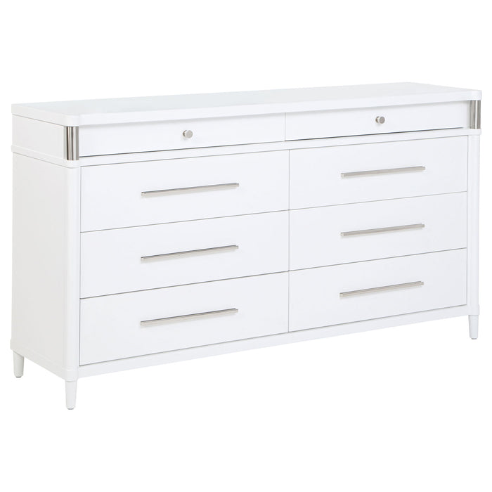 Gracemont 5-piece California King Bedroom Set White
