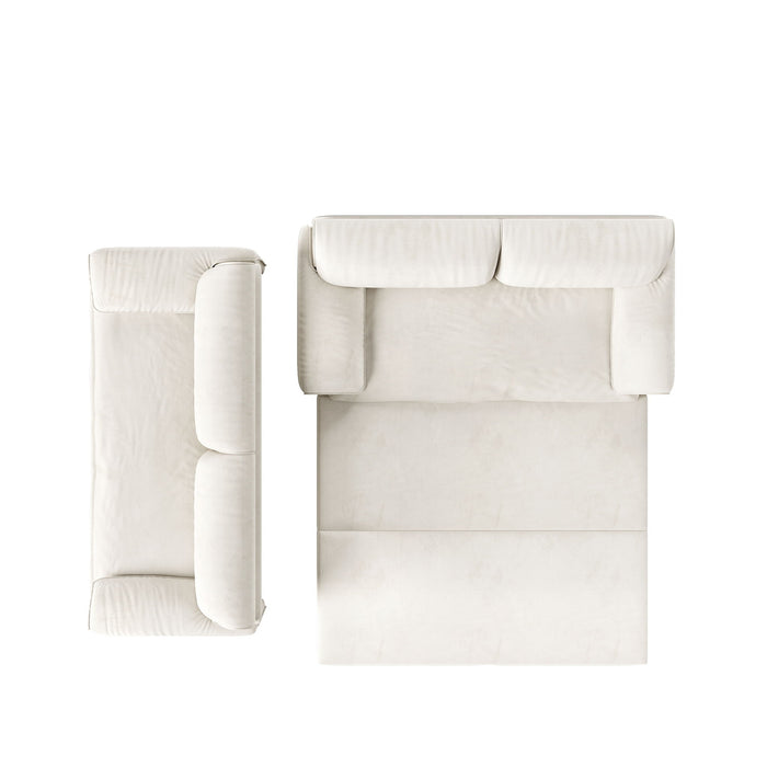 Queen Pull Out Sofa Bed, 3 In 1 Convertible Sleeper Sofa With Side Storage