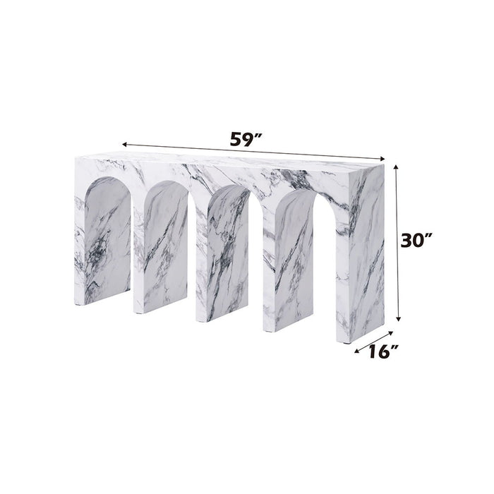 Fritzy - Console Table - Engineered Stone