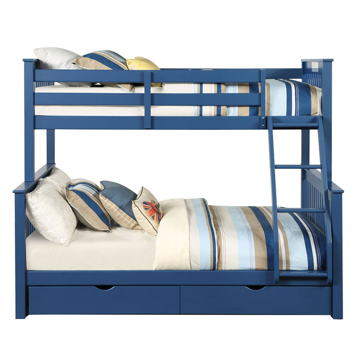 Haley II - Twin Over Full Bunk Bed With Storage