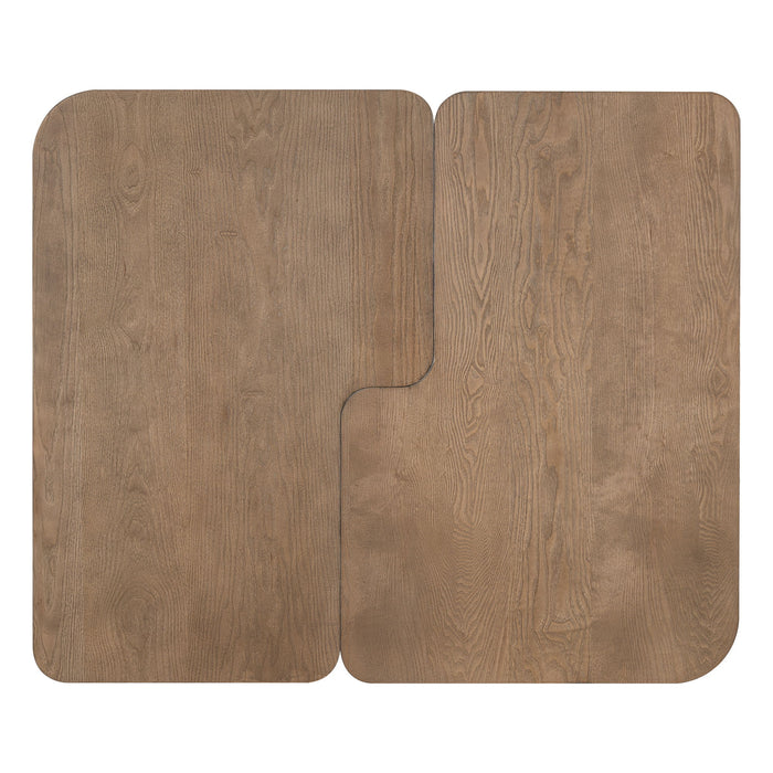 Modern Minimalist Coffee Table Set With Splicing Design