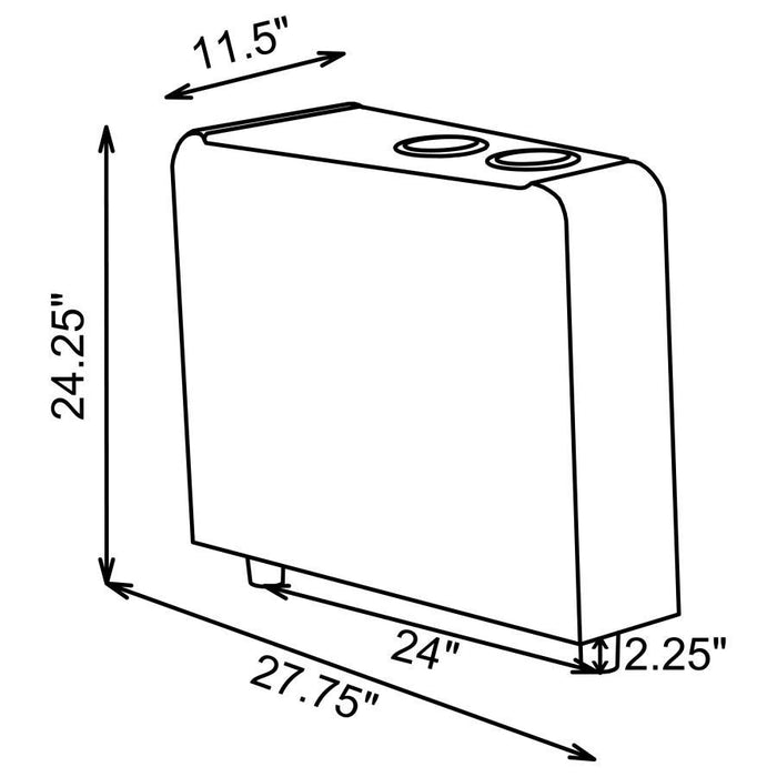 Toohey - Upholstered Tufted Recliner Living Room Set