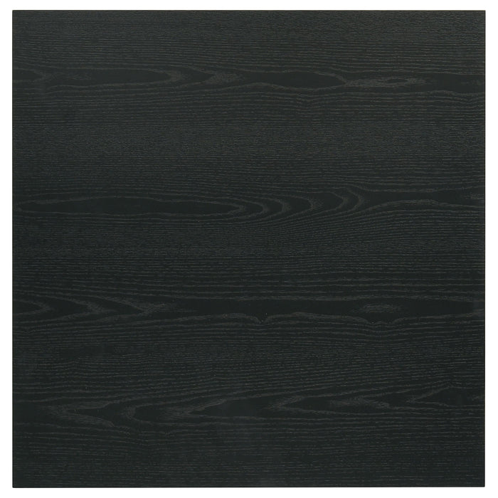 Decker Square Occasional Side End Table Black