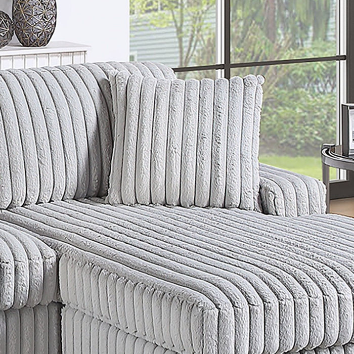 Sectional Sofa Set With Reversible Chaise, Living Room Furniture