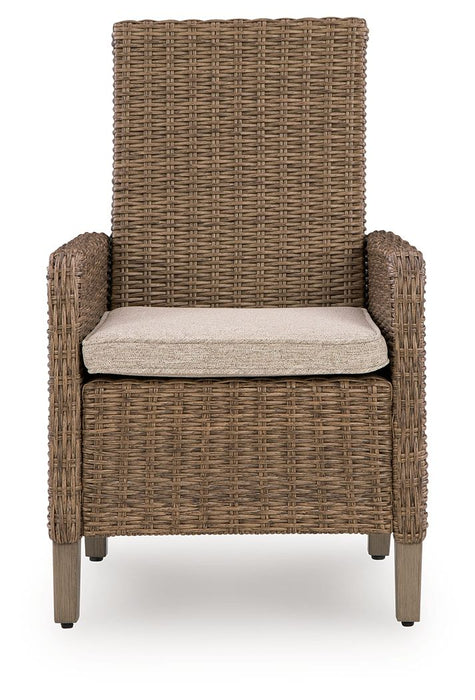 Laguna Heights - Arm Chair With Cushion (Set of 2) - Beige