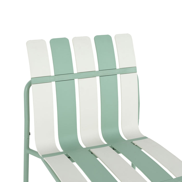 4 Piece Set Of Modern Color Block Designed Single Chairs