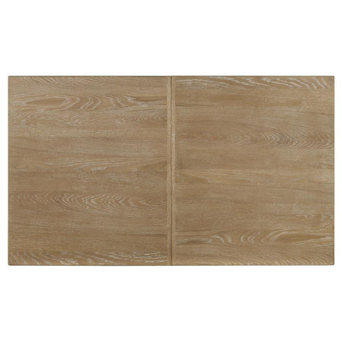 Adina - Extension Dining Table - Distressed Light Brown