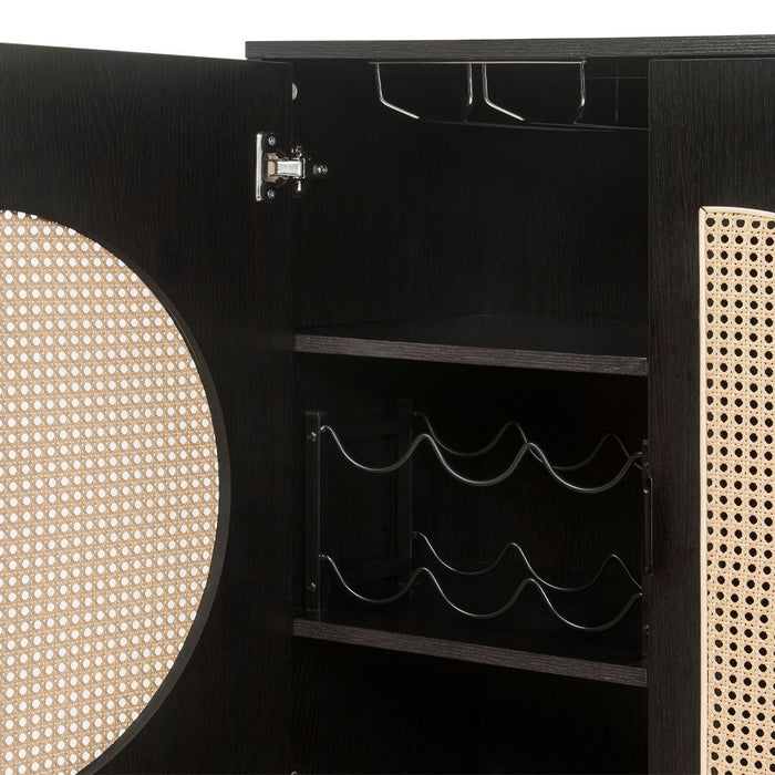 Colson - Wine Cabinet - Black