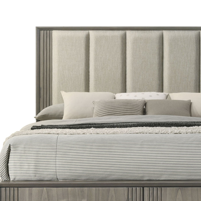 Hugo - Storage Bed With Upholstered Headboard