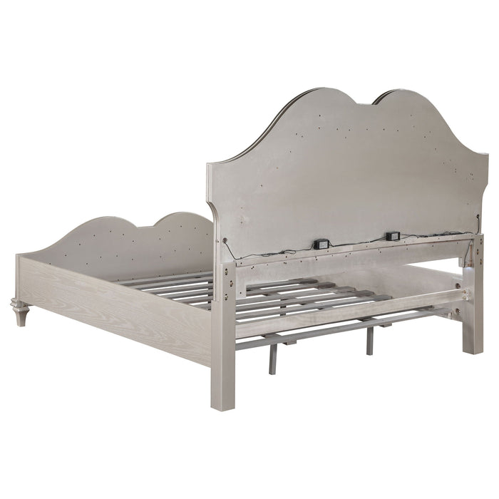 Katerina - Platform Bed With LED Light