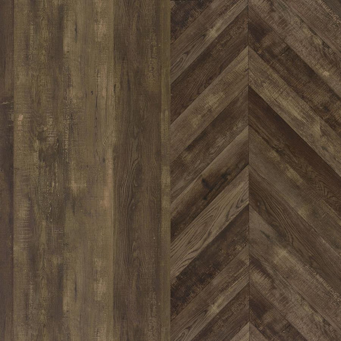 Carolyn - 2 Door Engineered Wood Accent Cabinet - Rustic Oak