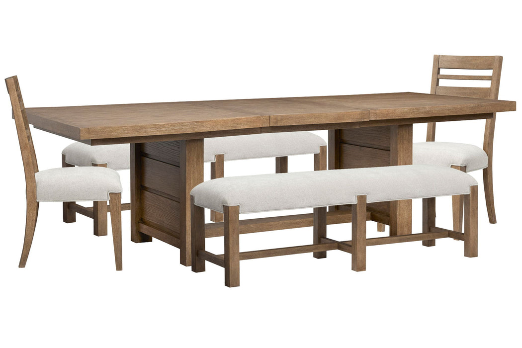 Plum Creek - Trestle Dining Table Set