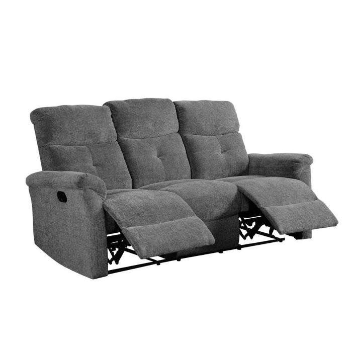 Treyton - Motion Sofa - Gray Chenille