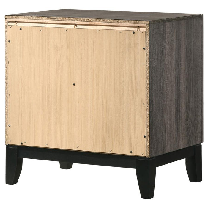 Watson - 2-Drawer Nightstand - Gray Oak