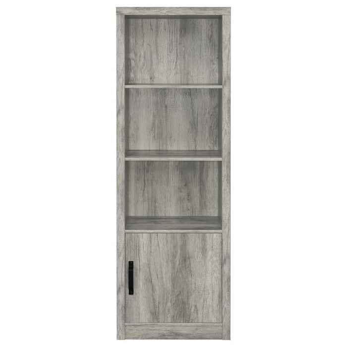 Burke - 3 Piece TV Entertainment Center - Gray Driftwood