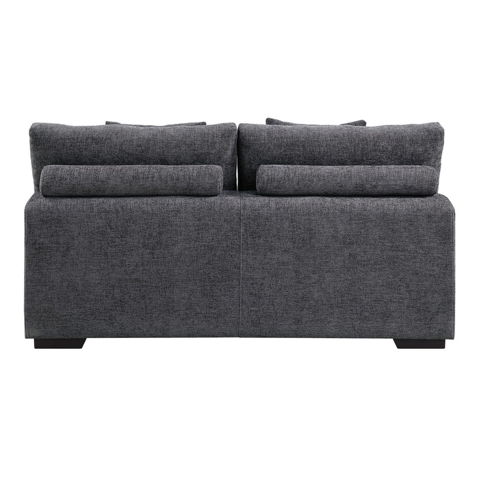 Chosen - Sectional Sofa With Toss Pillows And Chaise