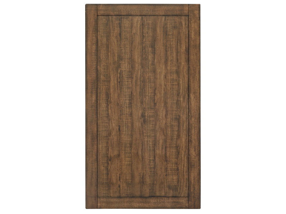 Bay Creek - Rectangular Cocktail Table With Casters - Toasted Nutmeg