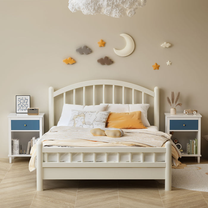 Nightstand With 1 Drawer 1 Shelf