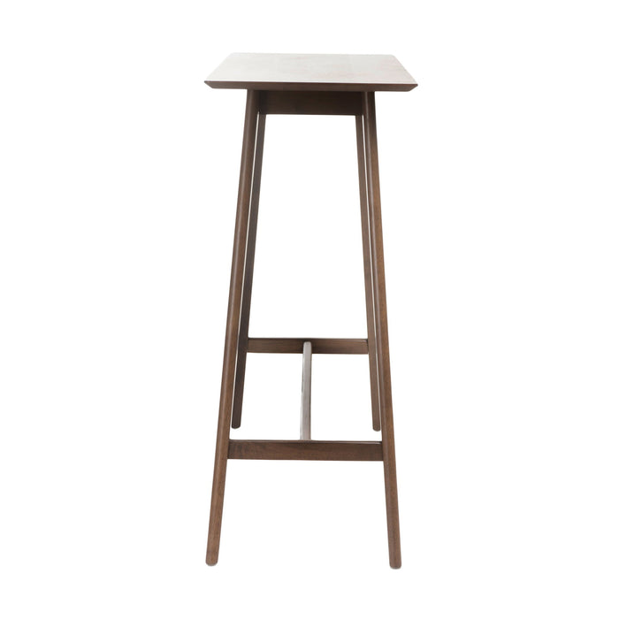 Bar Height Dining Table With Splayed Legs And Elongated Rectangular Top