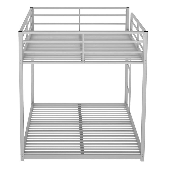 Metal Bunk Bed, Low Bunk Bed With Ladder