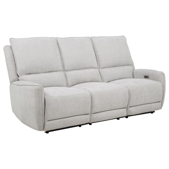 Sylmar - Chenille Power Reclining Sofa Set