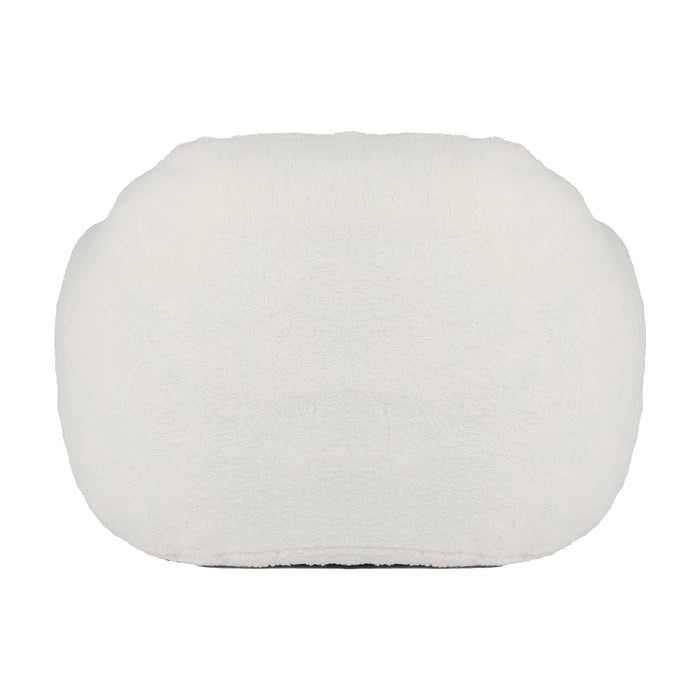 Giant Bean Bag Chair, Spacious Memory Foam With Armrests