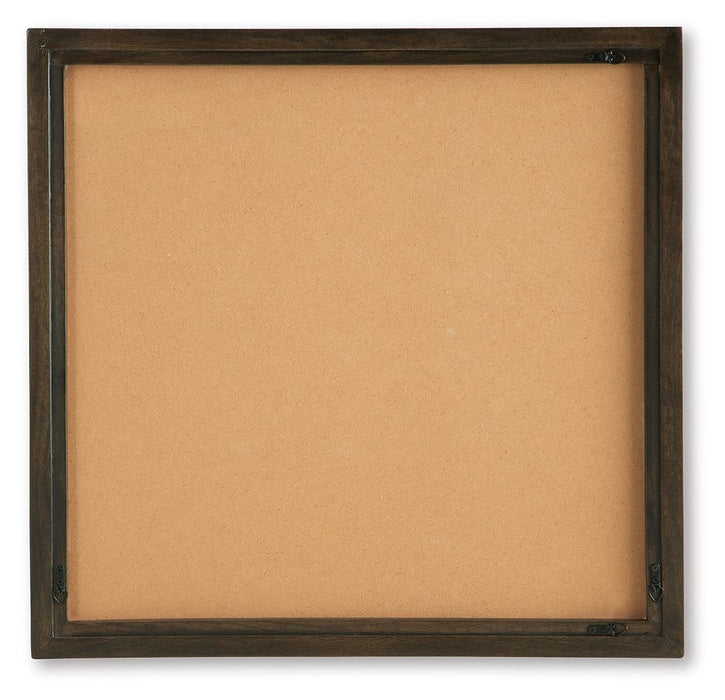 Bachard - Wall Decor - Tan / White