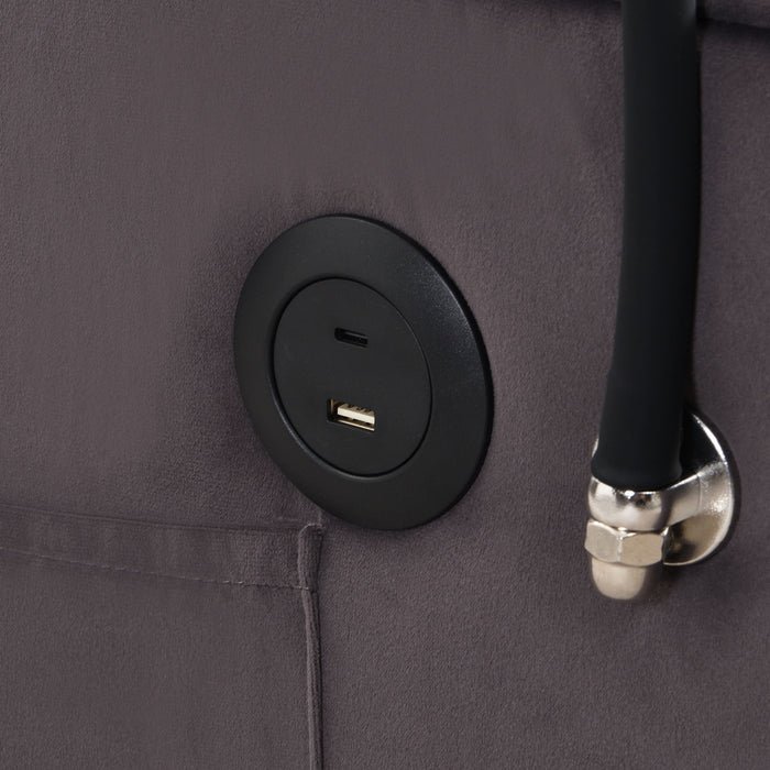 Modern Velvet Loveseat Futon Sofa With Pullout Bed, Adjustable Reclining Backrest, Toss Pillows