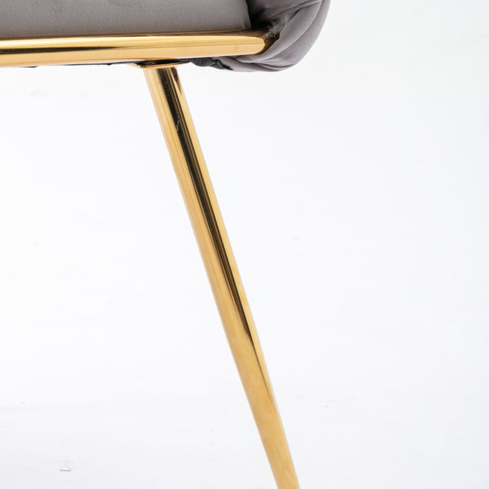 Luxury Modern Simple Leisure Velvet Single Sofa Chair Bedroom Lazy Person Household Dresser Stool Manicure Table Back Chair