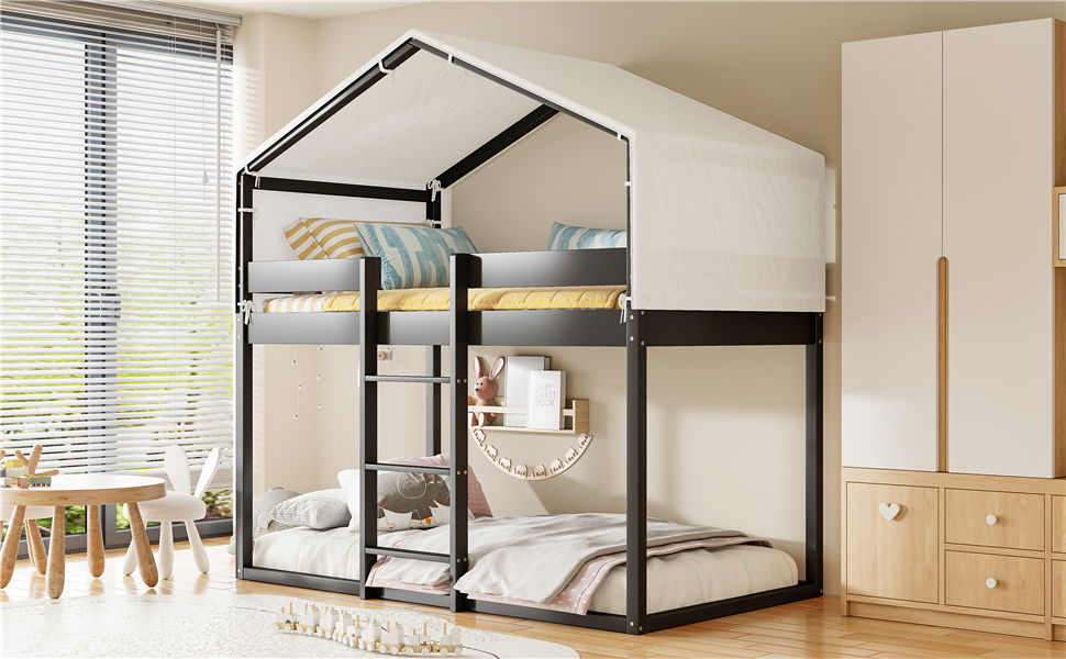 Bunk Bed With Tent