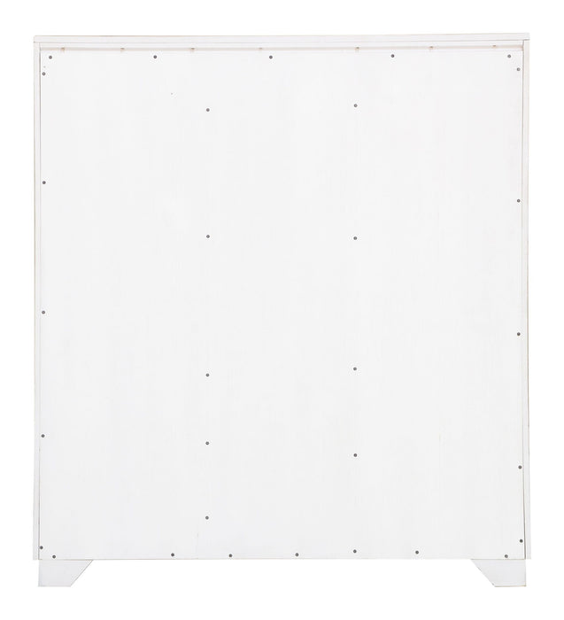 Camila - 9 Drawer Door Chest - Creamy White