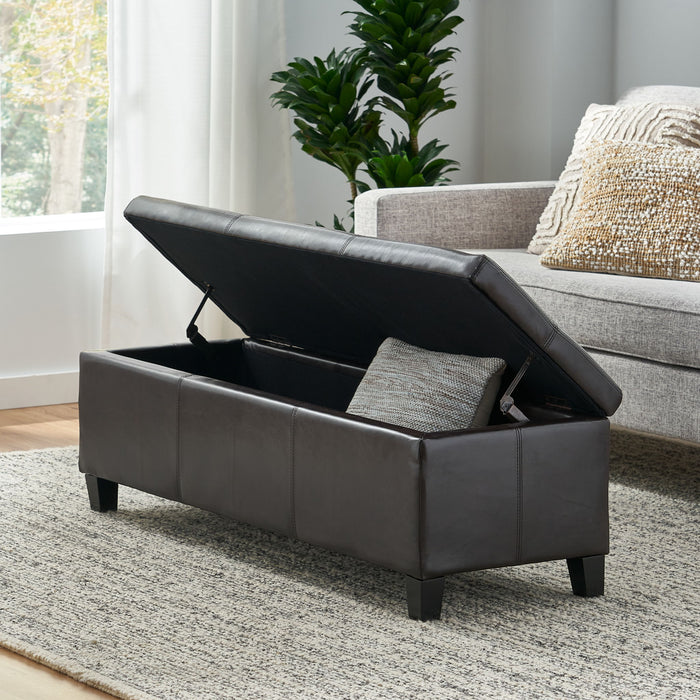 Glouster - Contemporary Storage Ottoman