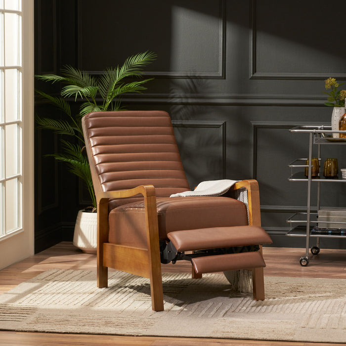 Contemporary Manual Club Recliner