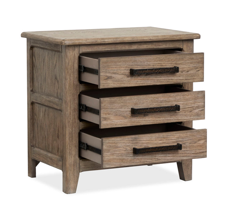 Claremont - Drawer Nightstand - Smokey Taupe