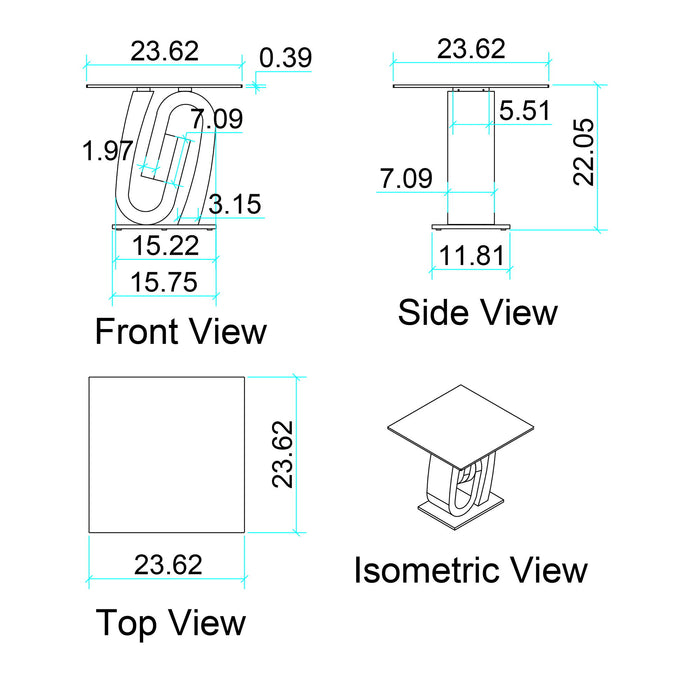 Rocky - Table, Elegant Design