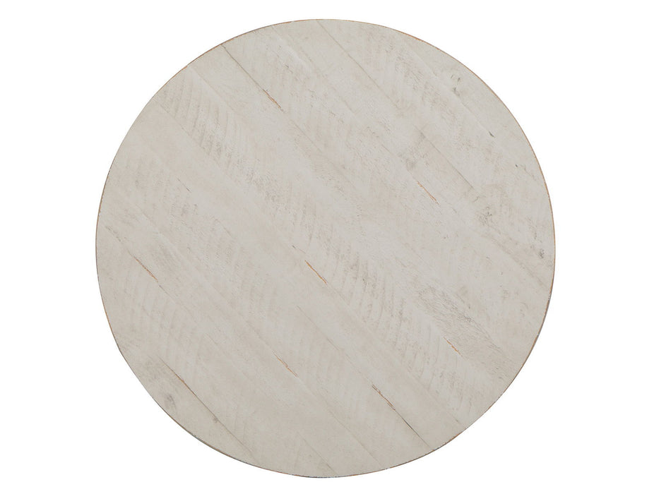 Bronwyn - Round Accent Table - Alabaster