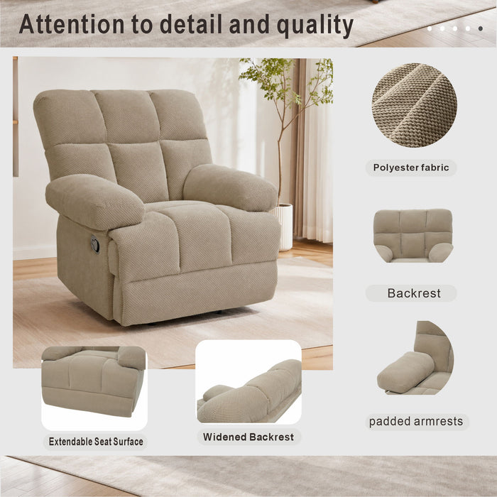 Manual Rocker Recliner Chair