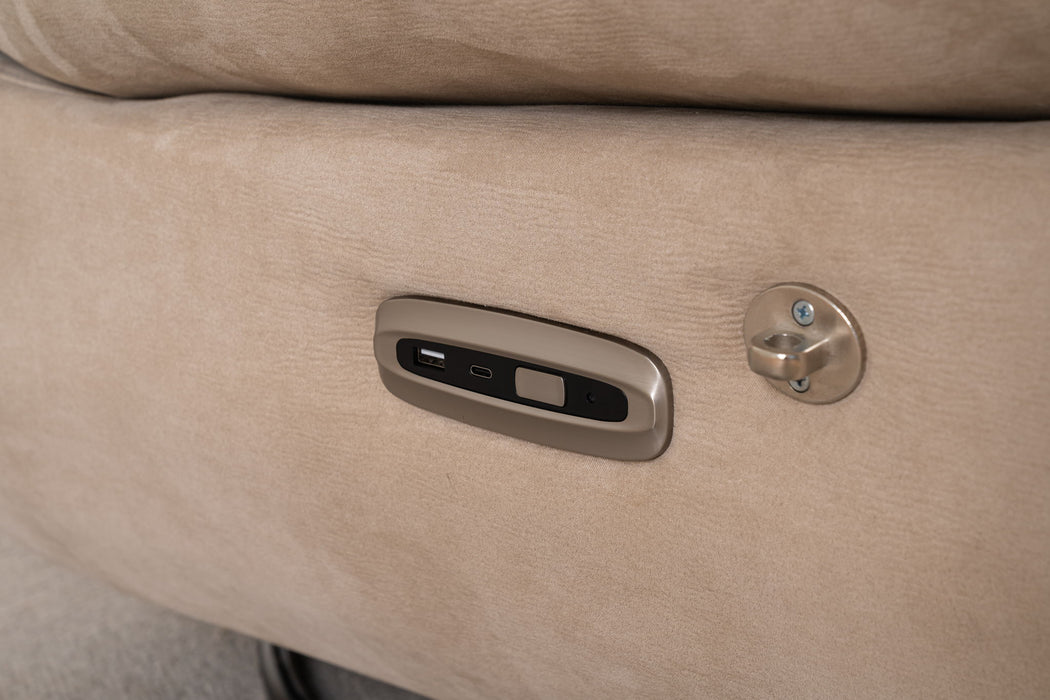 Power Recliner Swivel Glider USB Charger With Bluetooth Music Player, Sleep, Working, Game And Leisure