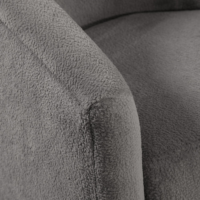 Oaklynn - Barrel Style Swivel Accent Chair