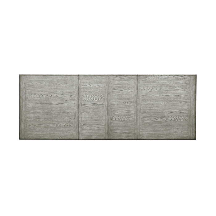 Madison Ridge - Farmhouse Leg Table - Buff Gray