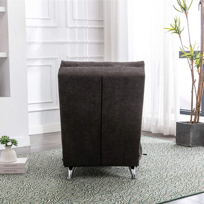 Massage Chaise Lounge Indoor With Remote Control, Ergonomic Electric Massage Lounger