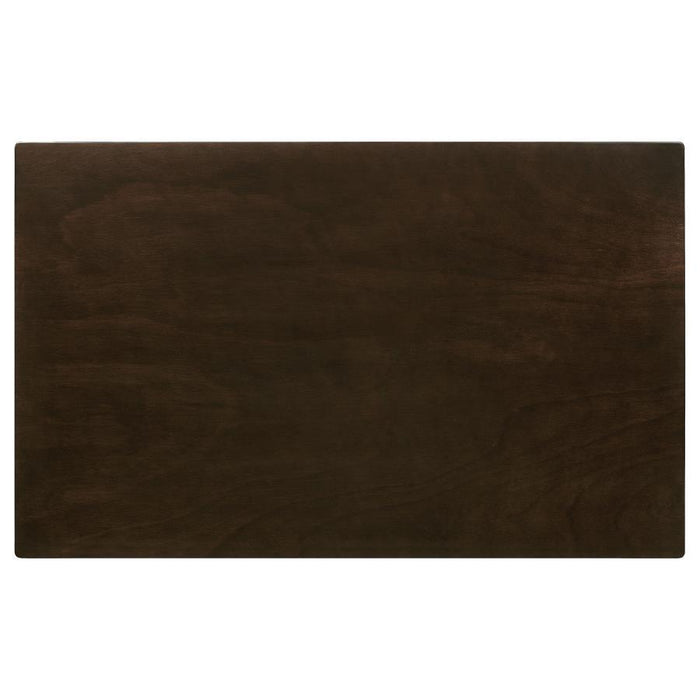 Guillen - 5 Piece Rectangular Dining Table Set - Cappuccino