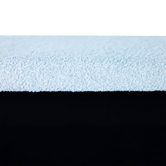 Storage Ottoman Bench For End Of Bed Gold Legs, Modern Camel Faux Fur Entryway Bench Upholstered Padded With Storage For Living Room Bedroom