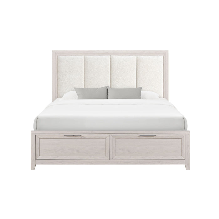 Melissa - Storage Bed With Padded Headboard