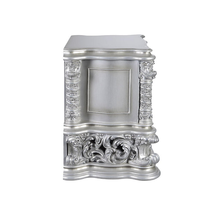 Valkyrie - Nightstand - Antique Platinum