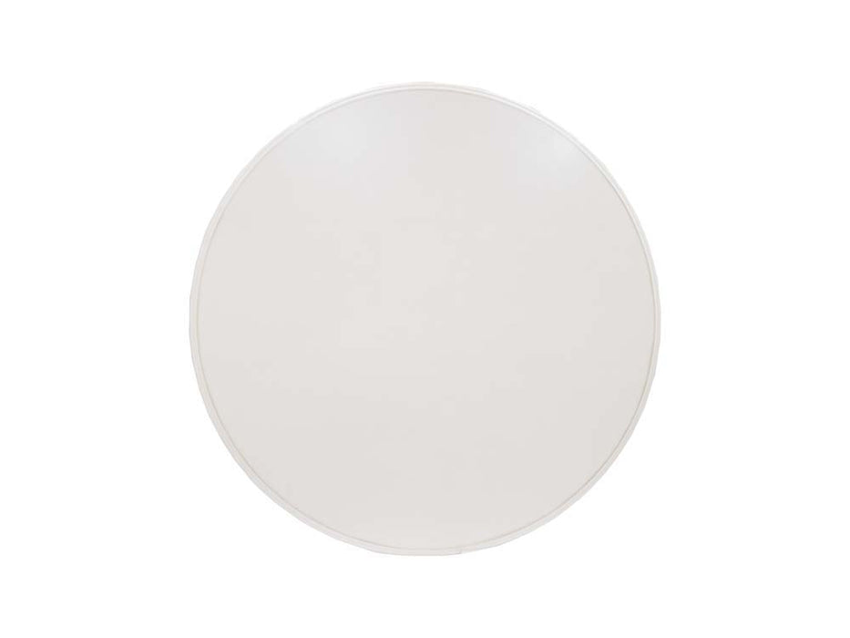 Vendome - 76" Round Dining Table With Pedestal Base - Antique Pearl