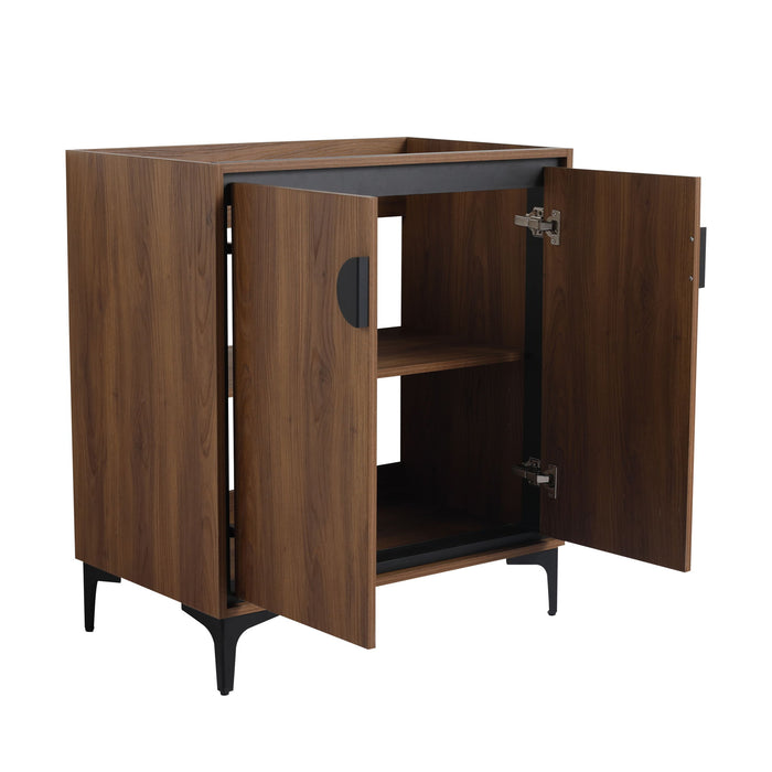 Modern Bathroom Vanity Storage Cabinet With Soft Closing Doors And Engineered Wood Construction